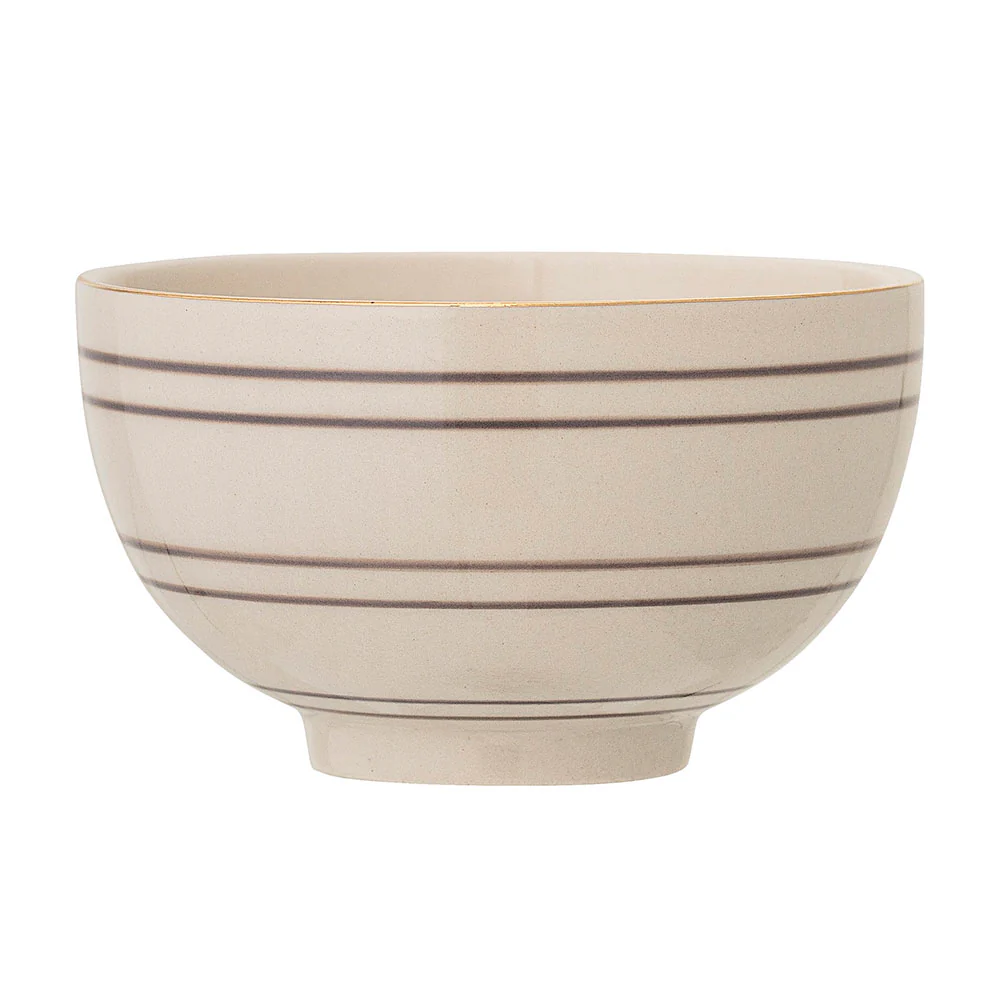 Miska Bloomingville Folki z kamionki średnica 11,5 cm