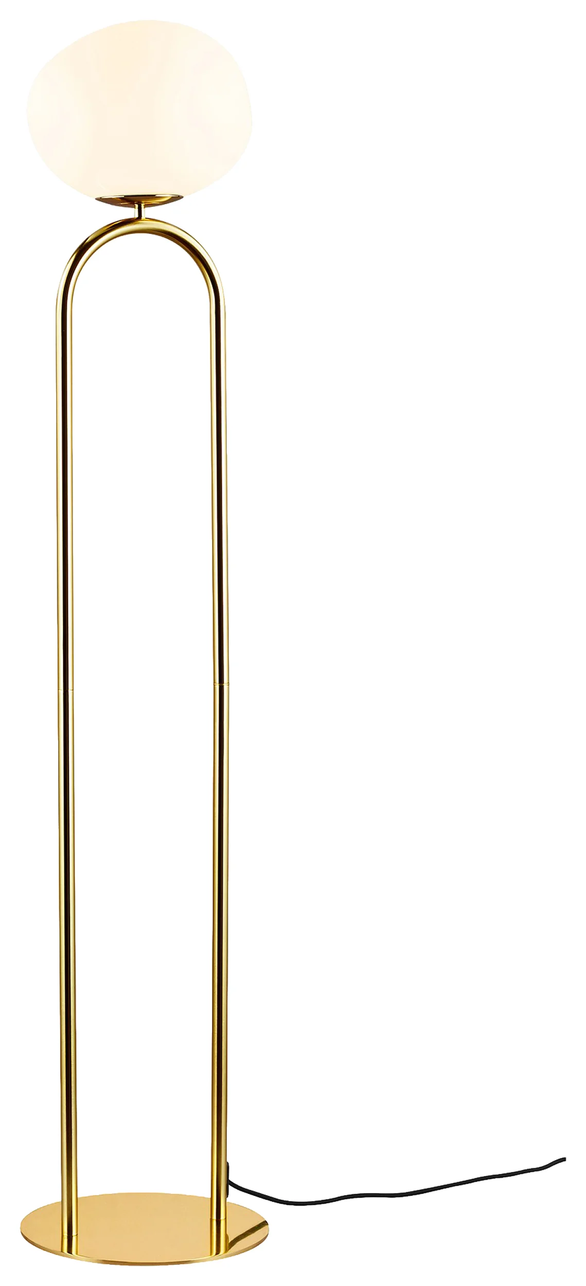 Lampa podłogowa Shapes złota