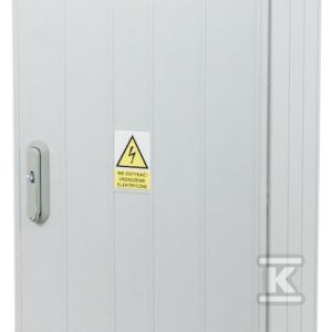 Obudowa termoutwardzalna SSTN 53x84x25 zamek/cięgła/kątowniki daszek skośny (brak wkładki do zamka) IOBK-42310-01-002