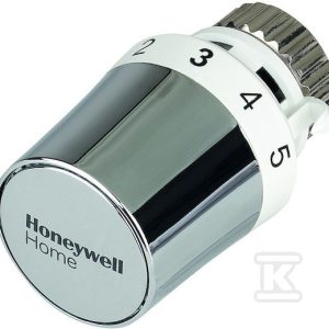 Głowica termostatyczna Thera-5 biała-chrom T5029