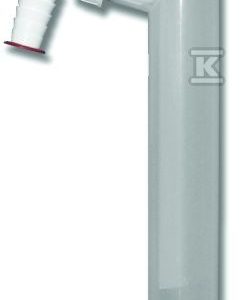 Rura syfonu DN40x6/4″ przeźroczysta z przyłączem do pralki lub zmywarki 3/4″ HL13.0/40