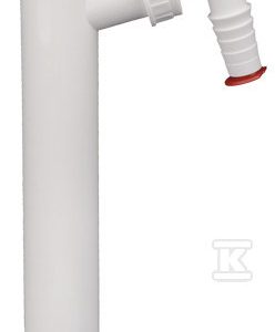 Rura syfonu DN32x5/4″ z przyłączem do pralki lub zmywarki 3/4″ HL13/30
