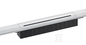 Listwa Standard 1200 mm do kompletacji z korpusami serii HL53K, minimalna 450 mm, wymiary całkowite: 1200x55x1,5mm HL053S/120