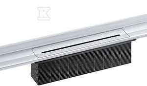 Listwa Standard w wersji przyściennej do kompletacji z korpusami serii HL53K, minimalna 450 mm, wymiary całkowite: 1200x55x1,5mm HL053WS/120