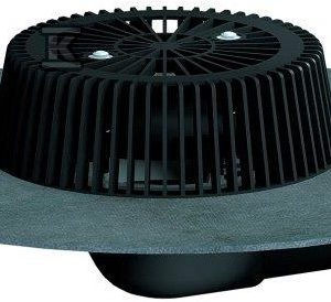 Korpus poziomy wpustu awaryjnego DN75 w wersji Power z kołnierzem bitumicznym HL64HPOWER