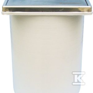 Nadstawka z ramą ze stali szlachetnej (V2A) 150x150mm i kratką ściekową „Quadra” ze stali szlachetnej (V4A) 138x138mm do wpustów serii HL72.1 i HL317 oraz nadstawek HL350, HL350.2 HL66Q