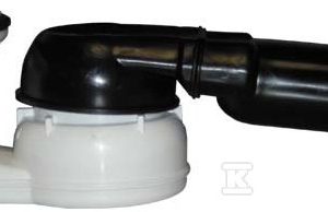 Syfon brodzikowy DN40 / 50×6/4″ z odejściem poziomym z przegubem kulowym bez pokrywy HL514/SN.0