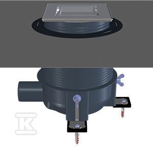 Wpust prysznicowy „PRIMUS-DRAIN”, DN50 poziomy HL540I