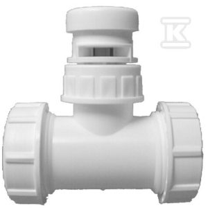 Napowietrzacz 1″ z trójnikiem DN32 x 5/4″ HL902T/30
