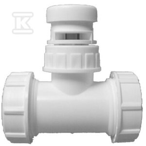 Napowietrzacz 1″ z trójnikiem DN40 x 6/4″ HL902T/40