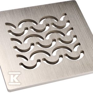 Kratka ściekowa (V4A) 115x115mm „Seine” do wpustów stropowych HL3121