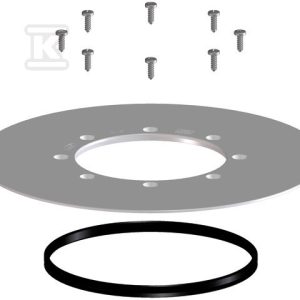 Zestaw uszczelniający z kołnierzem PVC fi350mm do serii HL3100T i HL5100T ze śrubami i uszczelką w komplecie HL8300.P