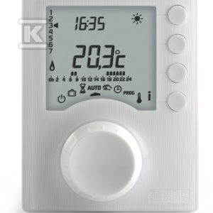 Termostat programowalny przewodowy do kotła lub nie rewersyjnej pompy ciepła TYBOX 117+ 6053072