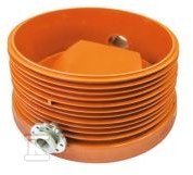Kineta PP 1000 rozprężna, L=500 110PE 200kg, bez uszczelki, kolor pomarańczowy (Diamir 1000) 2638143130
