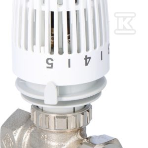 Ogranicznik temperatury powrotu RTL DN15, niklowany, KVS 0,73, prosty 9174-02.800
