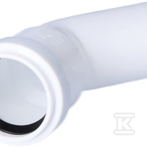 Kolano PP-HT 32/45 sanitarne, do kan.wewnętrznej, kolor biały 2210122060