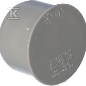 Korek PP-HT 50 sanitarny, do kan.wewnętrznej, kolor popiel 2241142100