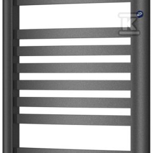 Grzejnik drabinkowy RETTO 540X1072, 520W (75/65/20 st.C), podłączenie dolne, rozstaw=465mm, kolor: grafit (c12) RET-50/110C12