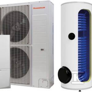 Pompa ciepła powietrzna split Magis PRO 12 V2 T I – 11,3 kW, 3 fazowa, 400 V, zestaw z wymiennikiem M300 i buforem B100 99000153