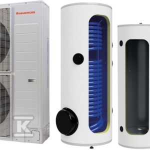 Pompa ciepła powietrzna split Magis PRO 14 V2 T I – 12,5 kW, 3 fazowa, 400 V, zestaw z wymiennikiem M300 i buforem B250 99000154