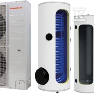 Pompa ciepła powietrzna split Magis PRO 16 V2 T I – 13,8 kW, 3 fazowa, 400 V, zestaw z wymiennikiem M300 i buforem B250 99000155