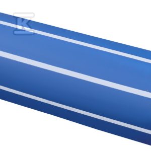 Rura Tytan typ 2/2 wodociągowa PE100-RC 1000×59.3mm, sztanga 12m, PN10 SDR17, kolor niebieski (z białym paskiem), dwuwarstwowa /12m/ 3723948540