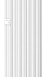 Grzejnik modułowy TUBUS 2 1031×1000, 1657W, podłączenie boczne, rozstaw=932mm, kolor: biały połysk (c35) TUB2-100/22