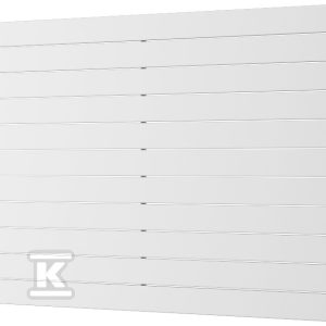 Grzejnik modułowy COVER H NEW 1000/315, 368W, podłączenie boczne, rozstaw=240mm, kolor: biały połysk (c35) COVHN-100/06