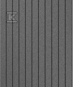 Grzejnik modułowy COVER V NEW 580/1600, 877W, podłączenie dolne, rozstaw=500(50), kolor: grafit (c12) COVVN-160/11C12