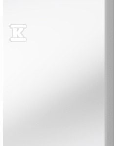 Ekran do INDIVI NEW 486×1606, kolor: Ekran biały mat (c34), lustro srebrne (l01) E-INDN-50/160C34L01