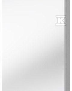 Grzejnik dekoracyjny INDIVI NEW 50X160 771W, podłączenie dolne, rozstaw= 50mm, kolor: Ekran biały mat (c34) lustro srebrne (l01) INDN-50/160E34L01
