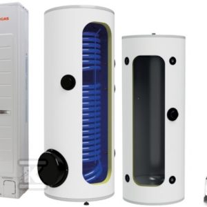Pompa ciepła powietrzna hybrydowa z kotłem gazowym – ZESTAW Magis Combo 9 V2 – 7,9 kW, 1 fazowa, 230 V, M250 B50 99000171