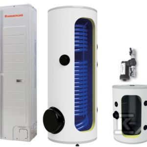 Pompa ciepła powietrzna hybrydowa split Magis Combo 16 V2 T I – 13,8 kW, 3 fazowa, 400 V, zestaw z wymiennikiem M300 i buforem B250 99000161