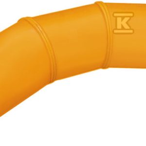 Łuk segmentowy PE100-RC 400/15 SDR11 gaz, kolor pomarańczowy 3621315150