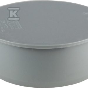 Korek PP-HT 110 sanitarny, do kan.wewnętrznej, kolor popiel 2241202100
