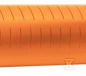 Rura drenarska PVC DN 160 (6m, z kielichem), SN8, typ TP (w pełni sącząca – perforacja na całym obwodzie 360 st.), gładka, z uszczelką, kolor pomarańczowy 1212344600