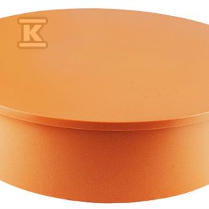 Pokrywa dno tworzywowa PVC DN400mm do studni z osadnikiem, do wnętrza rury, bez uszczelki, do klejenia (Diamir 400 gładka) 2549921030