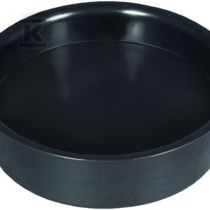 Pokrywa dno tworzywowa PP dn 400mm, do studni z osadnikiem, na zewnątrz rury trzonowej korugowanej DN/ID 400mm, bez uszczelki, kolor czarny (Diamir ID 400K) 2559911030