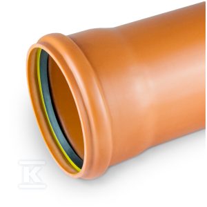 Rura kanalizacyjna zewnętrzna PVC 315×11.4×3000 SN16 LITA, z uszczelką K-U21 typu LOCK 032971L300
