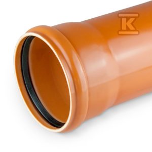 Rura kanalizacyjna zewnętrzna PVC 200X5.9X3000 SN8 KL.S LITA 032541L300