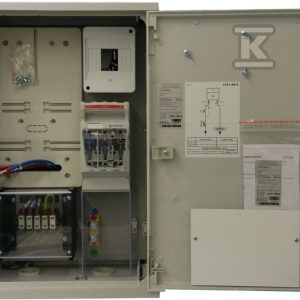 Szafka pomiarowa SŁUPOWA PS-RS, dla przyłączenia 1 instalacji, do zawieszenia na słupie R1B21-0001-001
