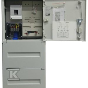 Szafka pomiarowa P2/F, złącze pomiarowe dla przyłączenia 2 instalacji R1B51-0001-001