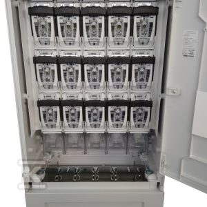 Rozdzielnica szafowa naziemna KRSN-0/5R-NH2/F, do zabudowy wolnostojącej lub przyściennej, 5 zabezpieczeń liniowych R1C51-0002-002