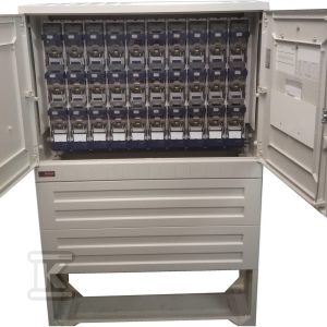 Rozdzielnica szafowa naziemna KRSN-2/10R-NH2/F, do zabudowy wolnostojącej lub przyściennej, 10 zabezpieczeń liniowych R1C51-0004-005