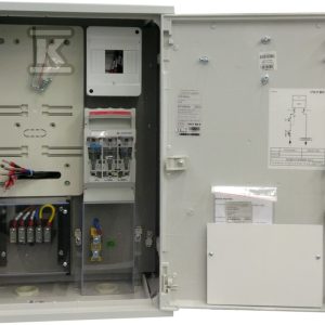 Szafka pomiarowa NAŚCIENNA PNS-RS, dla przyłączenia 1 instalacji, do zawieszenia na ścianie R1B11-0001-001