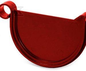 Denko 125 uniwersalne wewnętrzne, kolor czerwony RAL3001, system rynnowy „Karolina” 5012217000