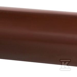 Rura spustowa PVC 110×1000 kielichowa dołączeniowa do kanalizacji, kolor brązowy RAL8017, system rynnowy „Karolina” 4942014100