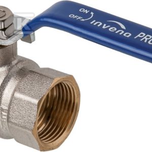 Zawór kulowy wodny 3/4″ – typ ciężki – INVENA PROV o pełnym przepływie, gwint. wewn./wewn. 3,0 Mpa ZK-61-020-Y