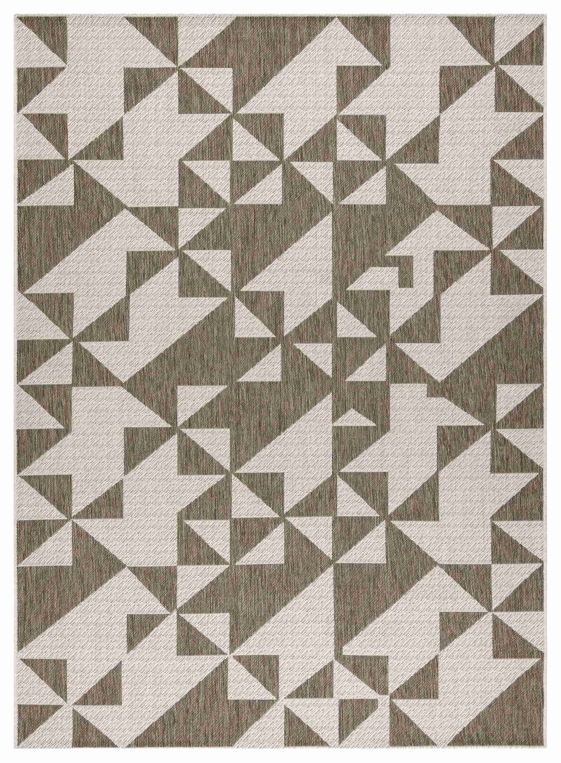 Dywan zewnętrzny Floorlux 140×200 cm taupe