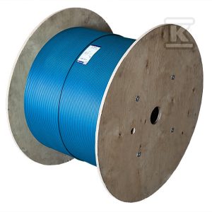 Mikrorura do prowadzenia i ochrony światłowodów FiberGuard rowkowana FGG 10×14 niebieska.Rura do mikrokanalizacji o długości 1000 mb W4338
